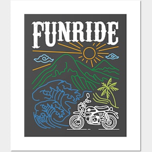 Fun Ride Motorbike Posters and Art